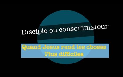 Disciple ou consommateur